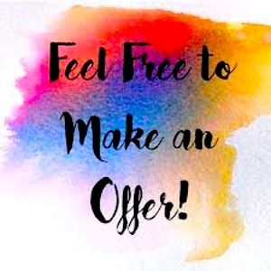 Accepting all reasonable offers!!!